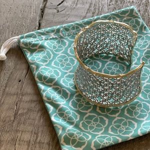 Kendra Scott gold and silver bracelet